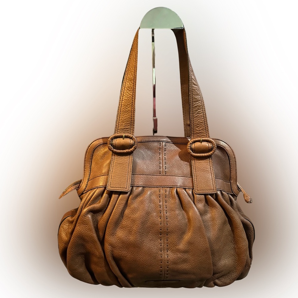 Cole Haan Vintage Leather Boho Shoulder Bag - EUC